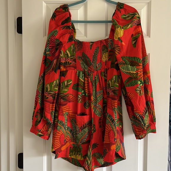 FARM Rio Red Romper - Picture 3 of 3